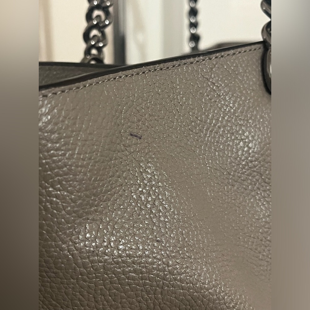 Coach Sophia Tote Pebbled Leather Gunmetal Hardware - Picture 10 of 12